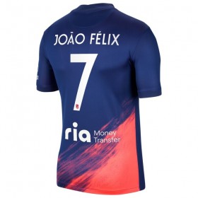 Koszulka Atlético Madryt Joao Felix 7 Wyjazdowe Stroje Piłkarskie 2021/22 Krótki Rękaw